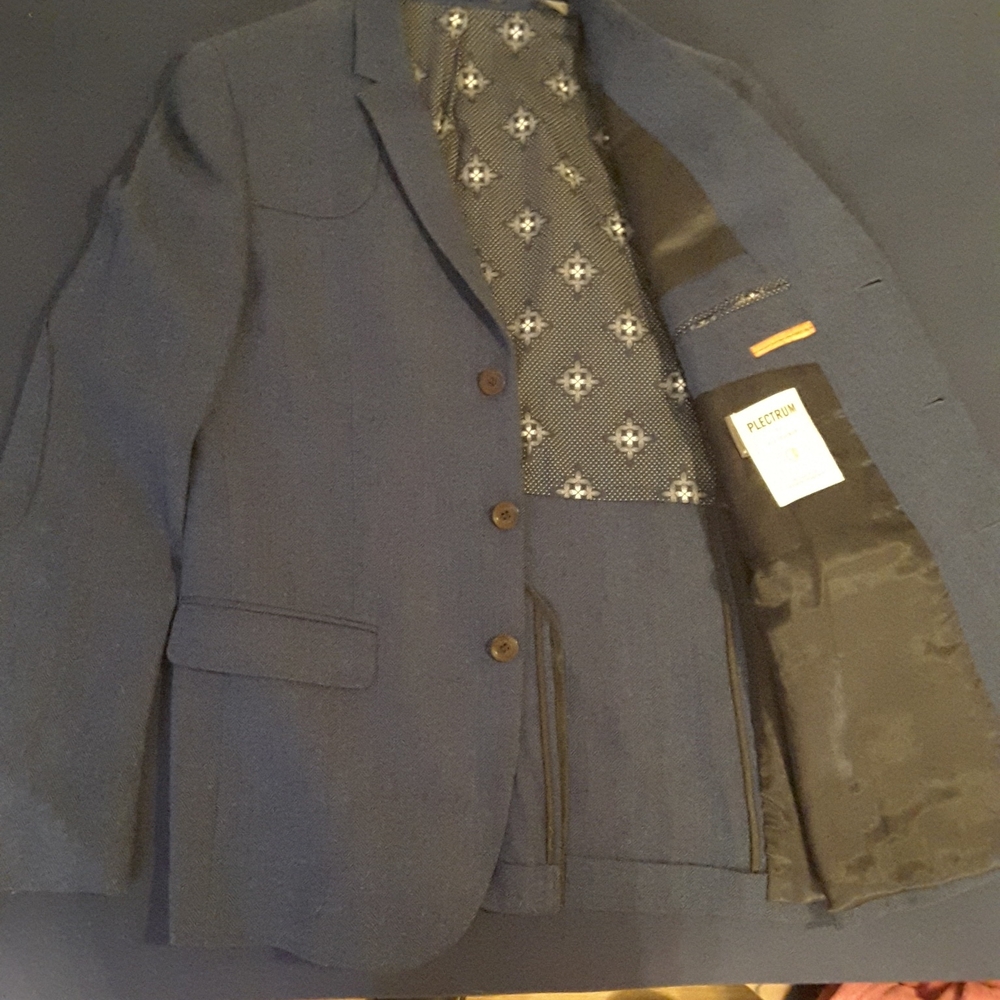 Classic Blue Blazer by Plectrum